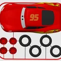 Mô hình Kit Card Lightning McQueen (Phim Cars của Disney Pixar) - Thumbnail 8