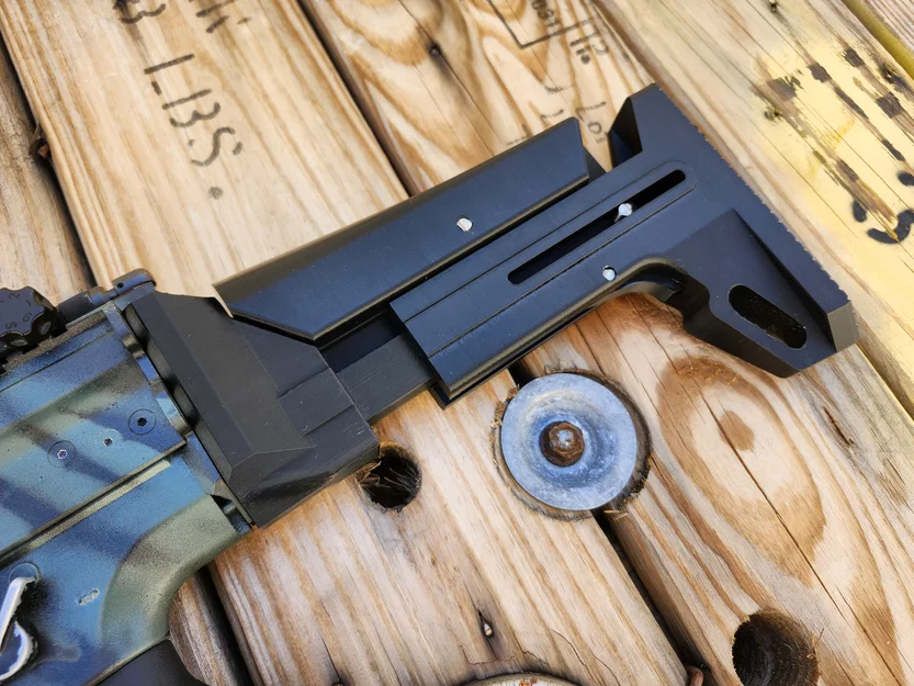 Báng súng rút tùy chỉnh cho súng hơi WE-tech SCAR - Image 1