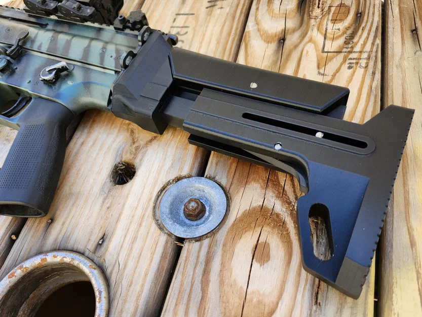 Báng súng rút tùy chỉnh cho súng hơi WE-tech SCAR - Image 2