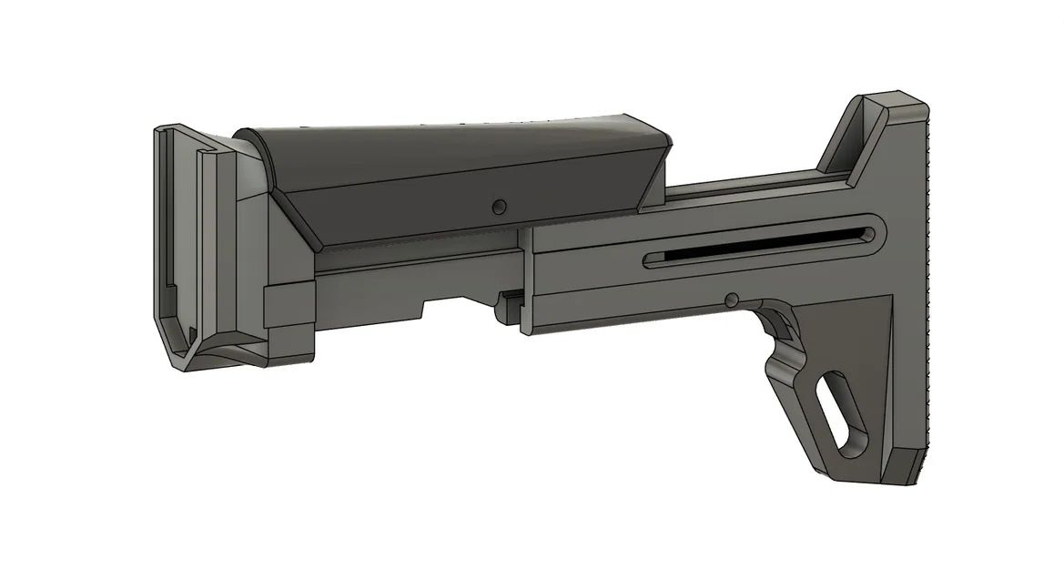 Báng súng rút tùy chỉnh cho súng hơi WE-tech SCAR - Image 3