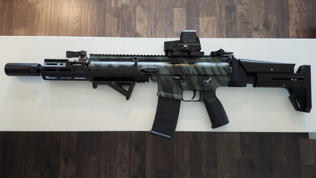 Báng súng rút tùy chỉnh cho súng hơi WE-tech SCAR - Image 5