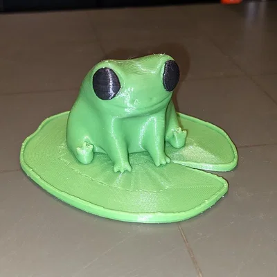 Fred the Frog cùng lá súng (Bản remix cho MMU hoặc in nhiều mảnh)