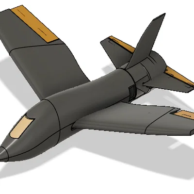 Mô hình máy bay Black Falcon 50mm EDF RC tích hợp FPV (có càng đáp)