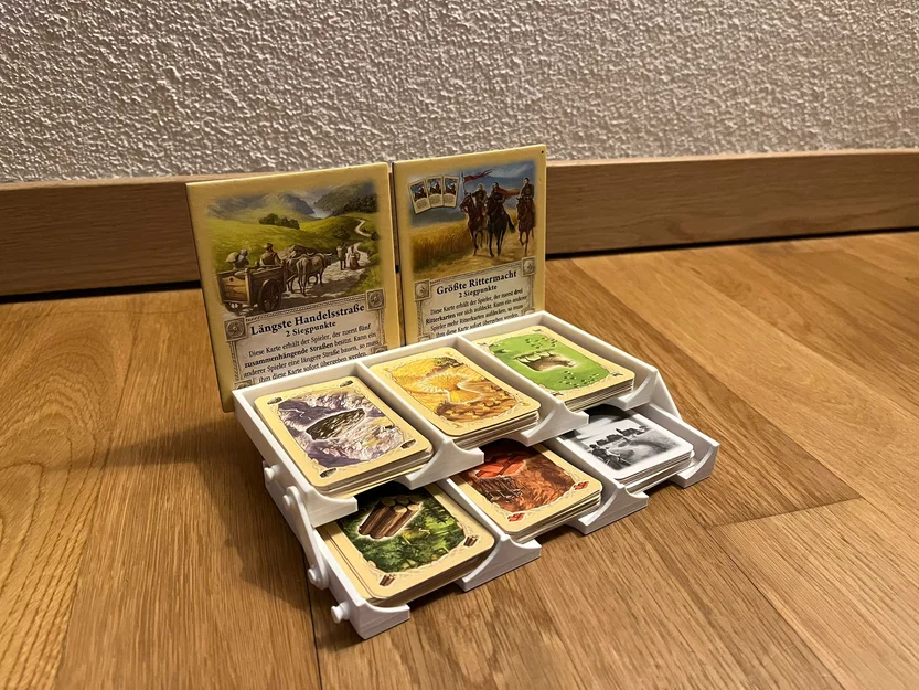 Khay đựng thẻ bài Catan đa năng - Phụ kiện boardgame tiện ích - Image 1