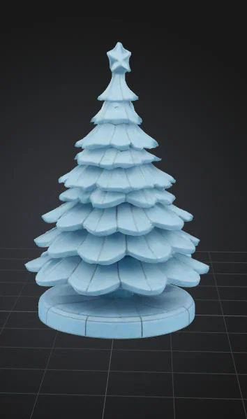 Mô hình cây thông Noel in 3D trang trí không gian lễ hội - Image 1