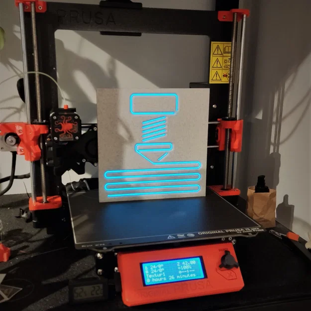 Bảng hiệu Nozzle Neon (Sử dụng dây EL Wire) - Image 3