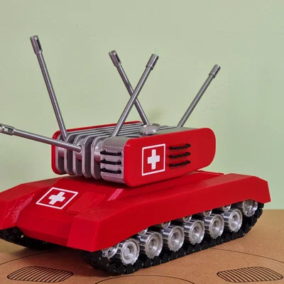Mô hình xe tăng Swiss Army Tank