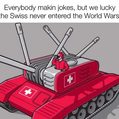 Mô hình xe tăng Swiss Army Tank