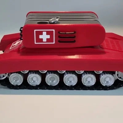 Mô hình xe tăng Swiss Army Tank