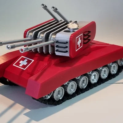 Mô hình xe tăng Swiss Army Tank