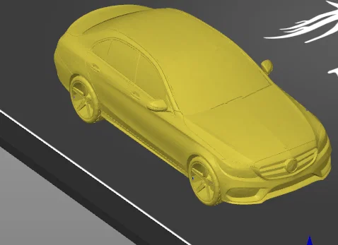 Mô hình xe Mercedes C250 AMG in 3D - File STL chi tiết - Image 1