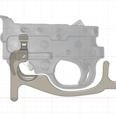 Cần gạt tháo hộp tiếp đạn tùy chỉnh cho súng Ruger 10/22