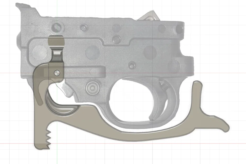 Cần gạt tháo hộp tiếp đạn tùy chỉnh cho súng Ruger 10/22 - Image 2