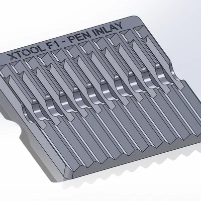 XTOOL F1 - Khuôn/Khay đặt bút (pen inlay/jig) để khắc bút
