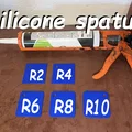 Bộ bay vét và ống silicone (Silicone spatula, Silicone tube) - Thumbnail 1