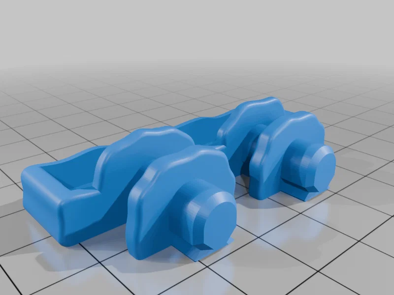 Vòng giữ khăn ăn hình ông già Noel cho dịp Giáng sinh, in đa màu, không cần support - Image 5