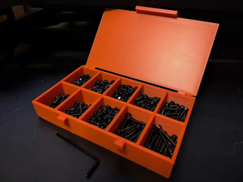 Hộp đựng ốc vít M3 có khóa thông minh bằng lục giác - Image 1