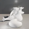 Mô hình 3D Simon's Cat hài hước - Đồ trang trí bàn làm việc cực xinh - Thumbnail 3
