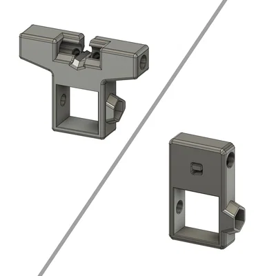 Ngàm gắn tháo lắp nhanh cho anten Yagi