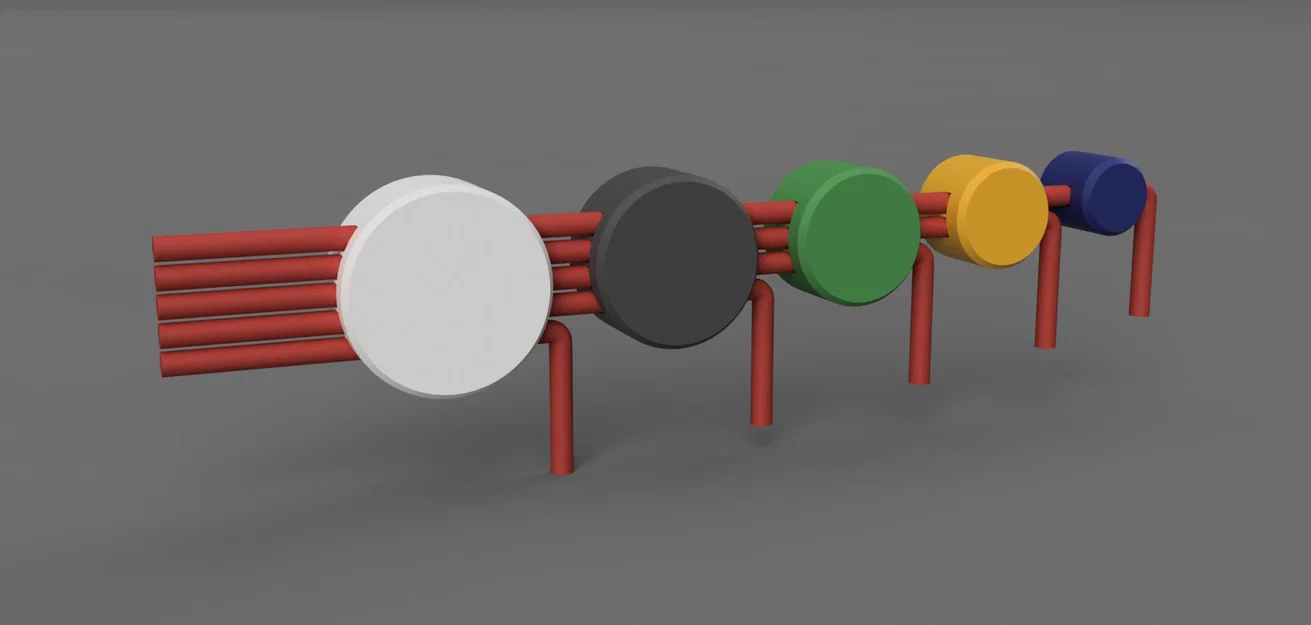 Bộ sưu tập giá treo dây điện gắn tường - Image 1