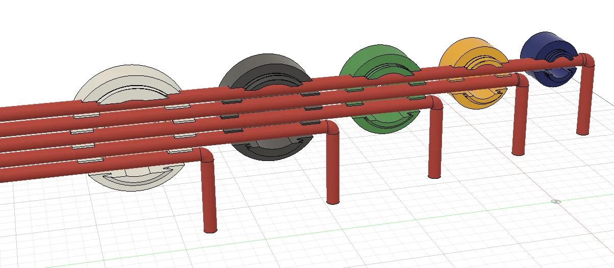 Bộ sưu tập giá treo dây điện gắn tường - Image 6