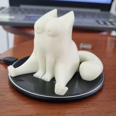Mô hình chú mèo dễ thương phong cách Simon's Cat - In 3D