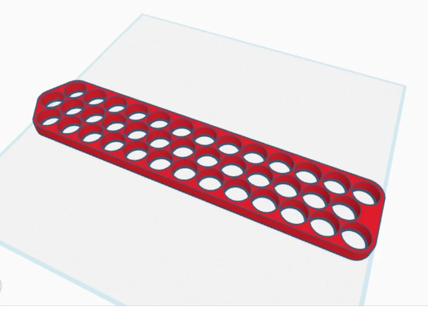 Giá đỡ pin 21700 - 13S3P dạng tròn cho bộ pin 48V - Image 1
