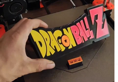 Mô hình trang trí Logo DragonBall Z 3D ấn tượng cho fan anime - Image 2