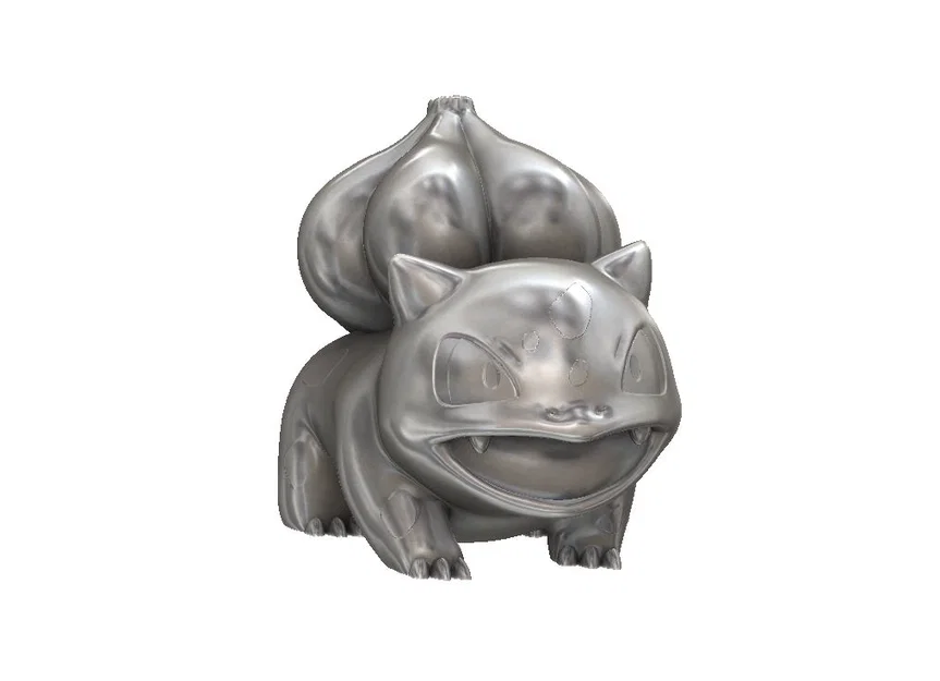 Mô hình 3D Bulbasaur Pokemon - Đồ trang trí in 3D độc đáo - Image 1