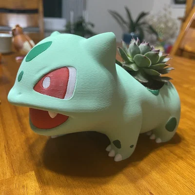 Chậu cây Bulbasaur (có lỗ thoát nước)