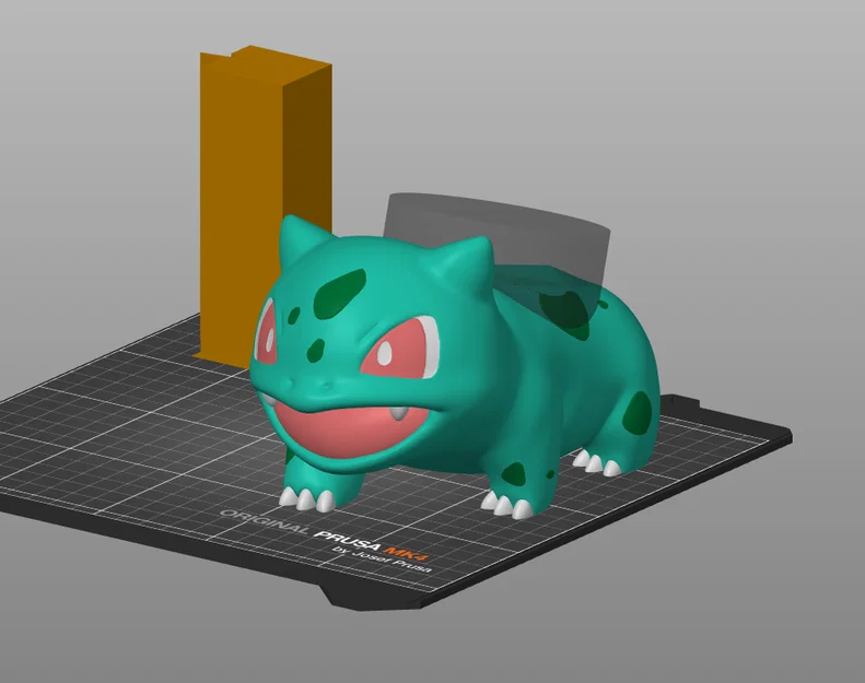 Chậu cây Bulbasaur (có lỗ thoát nước) - Image 2