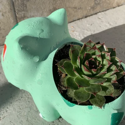 Chậu cây Bulbasaur (có lỗ thoát nước)