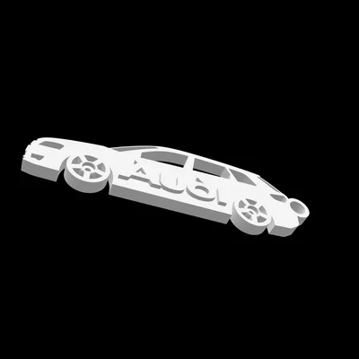 Móc khóa Audi A3 in 3D thiết kế phong cách độc đáo