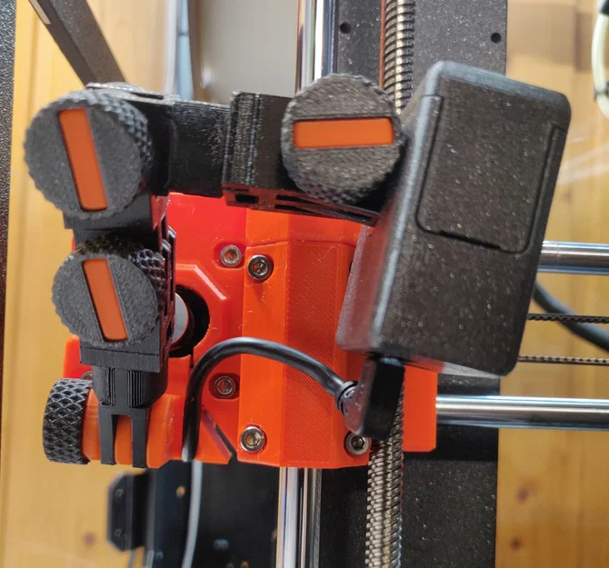 Giá đỡ camera ESP32 cho motor trục X trên Prusa MK4/MK4S với cánh tay khớp nối - Image 4