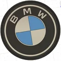 Miếng lót ly logo BMW in 3D - Phụ kiện độc đáo cho tín đồ xe hơi - Thumbnail 2