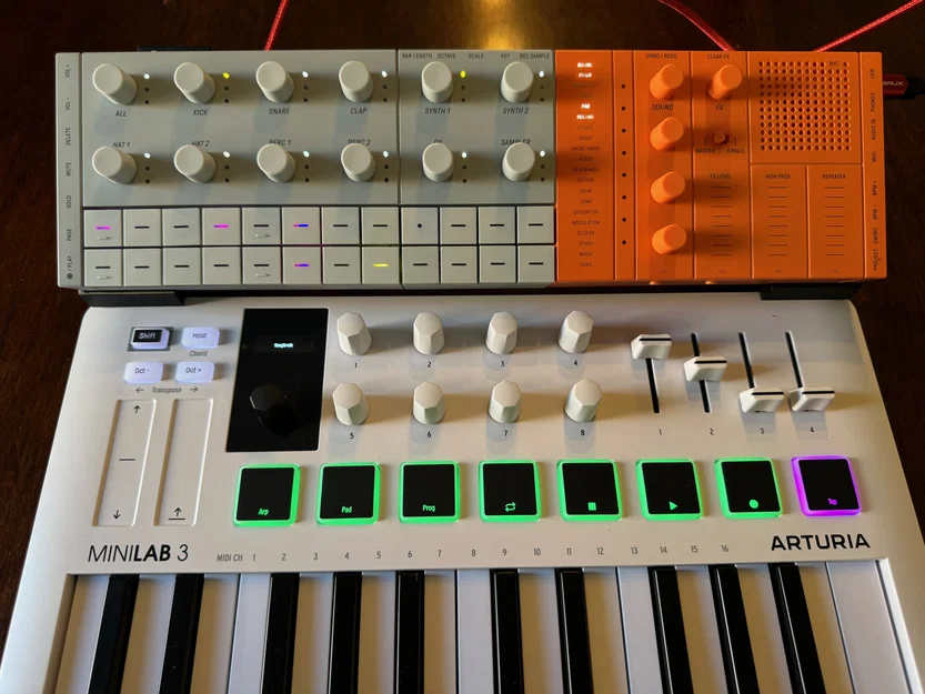 Giá đỡ Yamaha SEQtrak cho Arturia Minilab (mk2 & mk3) - Image 12