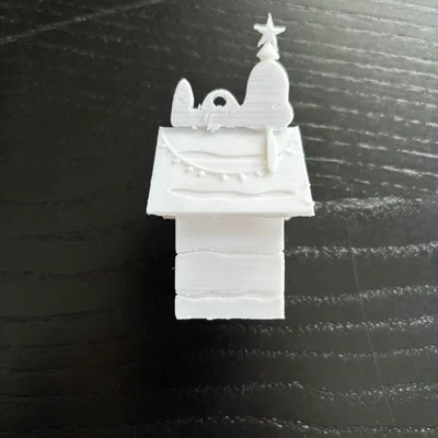 Đồ trang trí Giáng sinh: Nhà của Snoopy