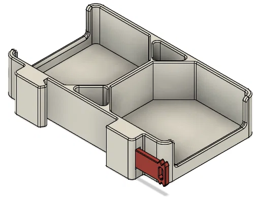 Ngàm gắn DIN-Rail cho 2 thiết bị Shelly (Duo) - Image 1