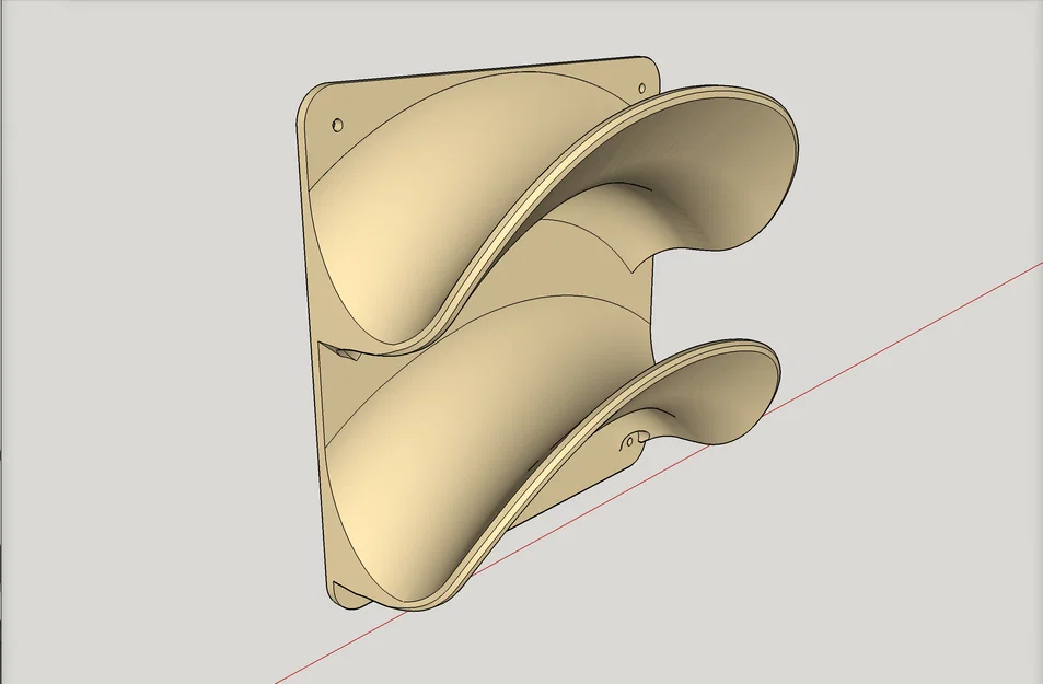 Móc treo ống hút bụi (Đôi) - cho ống đến 63.5 mm (2.5 inch) v.1.2 - Image 3