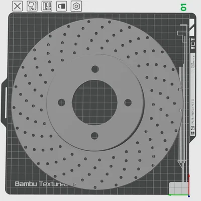 Đồng hồ treo tường độc đáo phong cách đĩa phanh Porsche