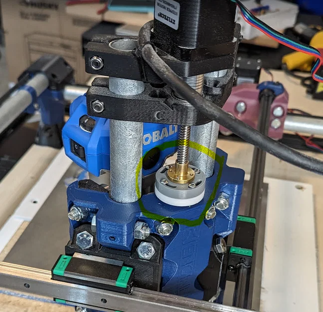 Bộ thiết bị chống rơ (Anti-Backlash) in 3D cho cụm đai ốc TR8 kép - Image 3