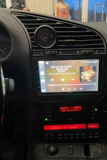 Khung mặt dưỡng 2Din cho BMW E36 - Độ màn hình Android cực chất - Image 1