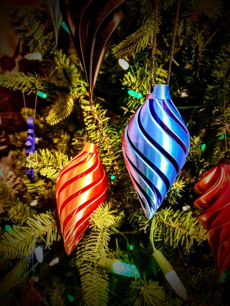 Vật phẩm trang trí xoắn ốc bởi PRNTR3D - Dễ in, hỗ trợ Vase Mode - Image 3