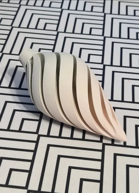 Vật phẩm trang trí xoắn ốc bởi PRNTR3D - Dễ in, hỗ trợ Vase Mode - Image 4