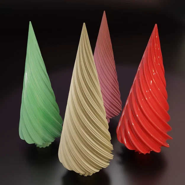 Cây Thông Giáng Sinh - Bộ sưu tập trang trí 4 mẫu - Image 1