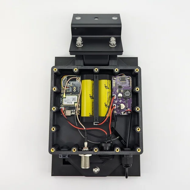 V2 Meshtastic 3W Solar Enclosure - Trạm LoRa chạy bằng năng lượng mặt trời - Image 5