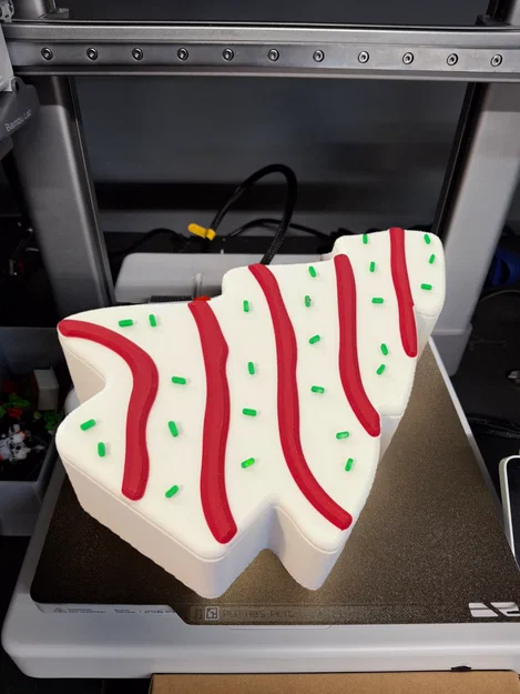 Hộp Đựng Bánh Little Debbie Christmas Tree - Image 1