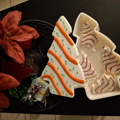 Hộp Đựng Bánh Little Debbie Christmas Tree
