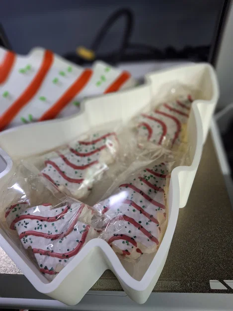 Hộp Đựng Bánh Little Debbie Christmas Tree - Image 3