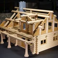 Mô hình nhà gỗ lớn (Big Log House) - Thumbnail 1
